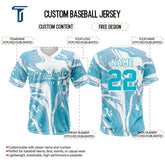 Breaker Custom Two-Button Baseball Jersey
